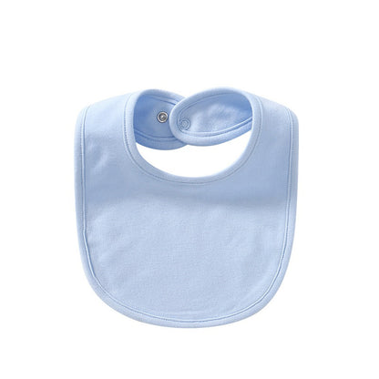 Cotton Baby Bib with Hidden Buckle