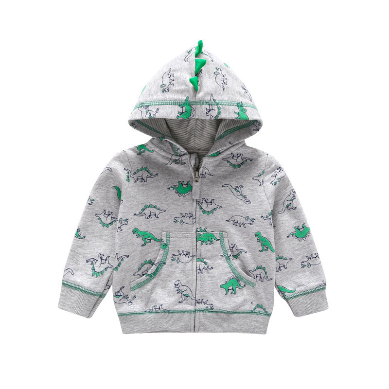 Baby Dinosaur Cartoon Hoodie