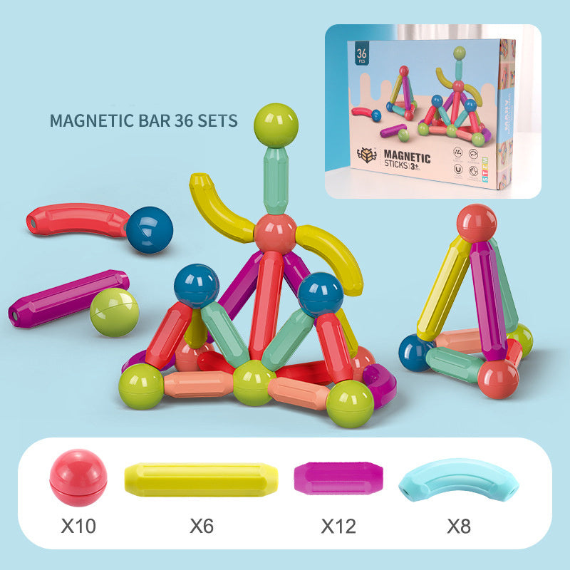 Magnetic Building Blocks Set for Kids