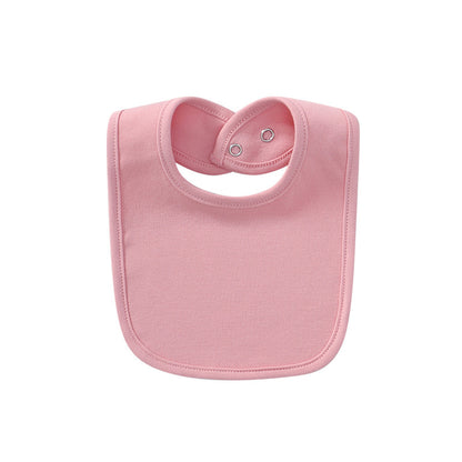 Cotton Baby Bib with Hidden Buckle