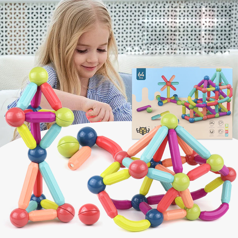 Magnetic Building Blocks Set for Kids