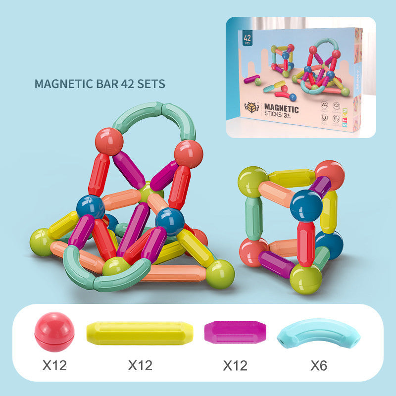 Magnetic Building Blocks Set for Kids