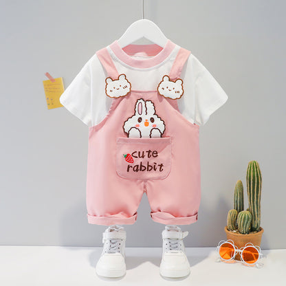 Baby Summer Cartoon Short-sleeve