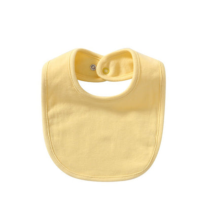 Cotton Baby Bib with Hidden Buckle