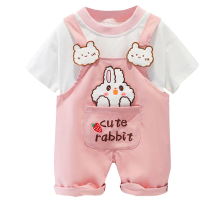 Baby Summer Cartoon Short-sleeve